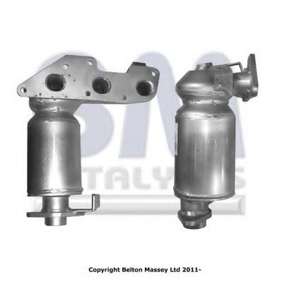 BM91608H BM+CATALYSTS Exhaust System Catalytic Converter