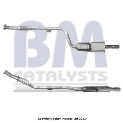 BM80438 BM+CATALYSTS Exhaust System Catalytic Converter