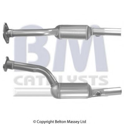 BM91683H BM+CATALYSTS Exhaust System Catalytic Converter