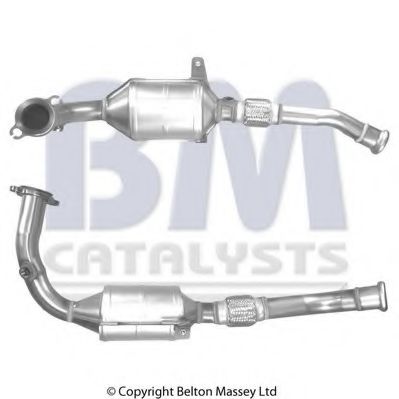 BM90754 BM+CATALYSTS Exhaust System Catalytic Converter