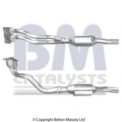 BM90529H BM+CATALYSTS Exhaust System Corrugated Pipe, exhaust system
