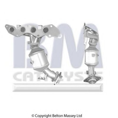 BM91582H BM+CATALYSTS Exhaust System Catalytic Converter