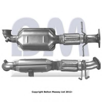 BM80442H BM+CATALYSTS Exhaust System Catalytic Converter