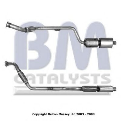 BM80071H BM+CATALYSTS Exhaust System Catalytic Converter