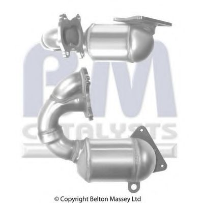BM80417H BM+CATALYSTS Exhaust System Catalytic Converter