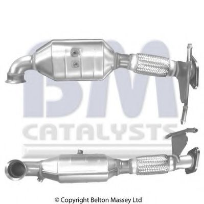 BM80443H BM+CATALYSTS Exhaust System Catalytic Converter