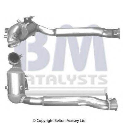 BM80504H BM+CATALYSTS Exhaust System Catalytic Converter