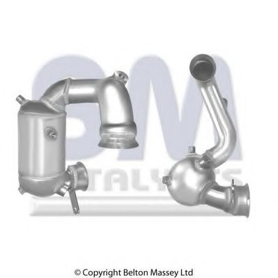 BM80505H BM+CATALYSTS Exhaust System Catalytic Converter