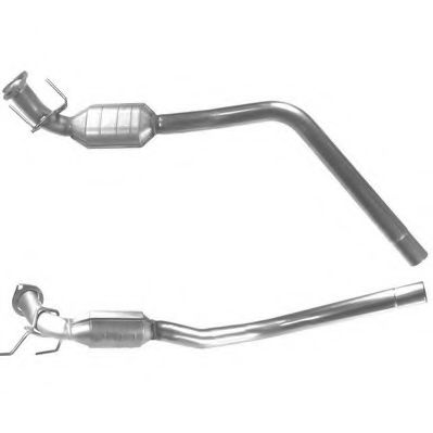 BM80124H BM+CATALYSTS Exhaust System Exhaust Pipe