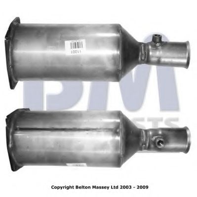 BM11001P BM+CATALYSTS Exhaust System Soot/Particulate Filter, exhaust system