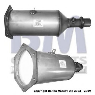 BM11002P BM+CATALYSTS Exhaust System Soot/Particulate Filter, exhaust system