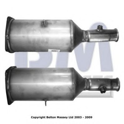 BM11004 BM+CATALYSTS Exhaust System Soot/Particulate Filter, exhaust system