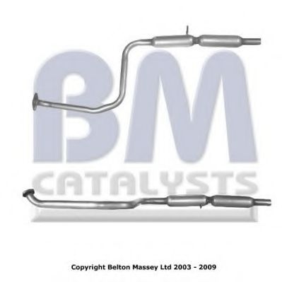 BM50010 BM+CATALYSTS Exhaust Pipe