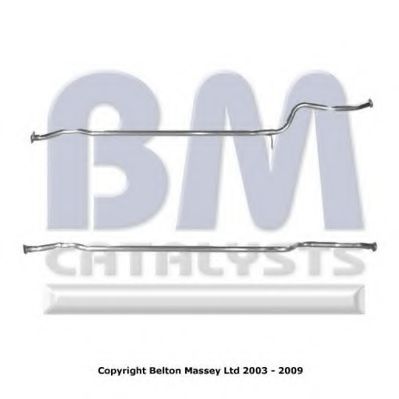 BM50015 BM+CATALYSTS Exhaust System Exhaust Pipe