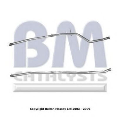 BM50017 BM+CATALYSTS Exhaust System Exhaust Pipe