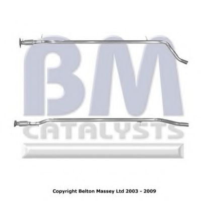 BM50025 BM+CATALYSTS Exhaust Pipe