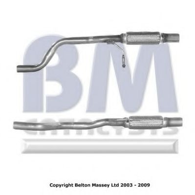 BM50027 BM+CATALYSTS Exhaust Pipe