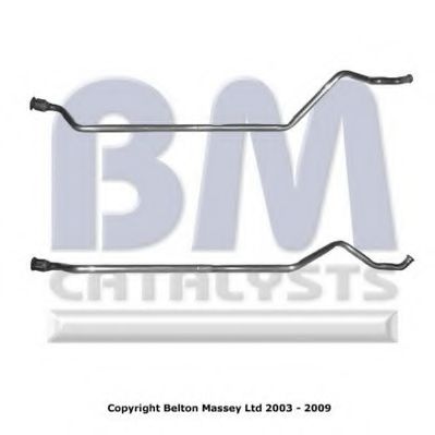 BM50028 BM+CATALYSTS Exhaust System Exhaust Pipe