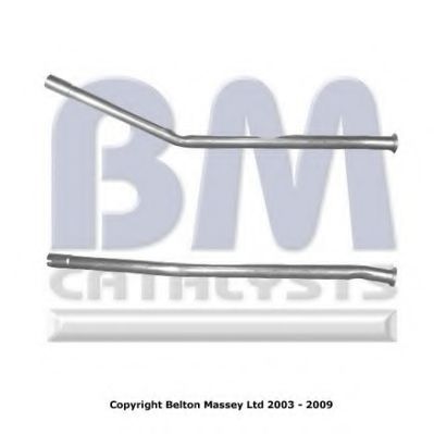 BM50034 BM+CATALYSTS Exhaust System Exhaust Pipe
