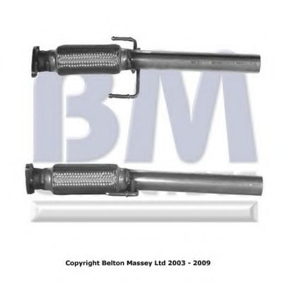 BM50042 BM+CATALYSTS Exhaust System Exhaust Pipe