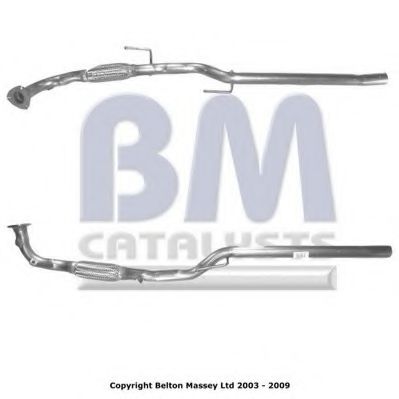 BM50056 BM CATALYSTS Exhaust Pipe