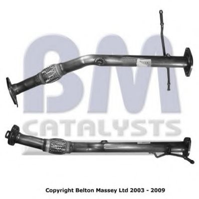 BM50098 BM+CATALYSTS Exhaust Pipe