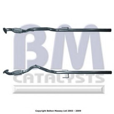 BM50100 BM+CATALYSTS Exhaust Pipe