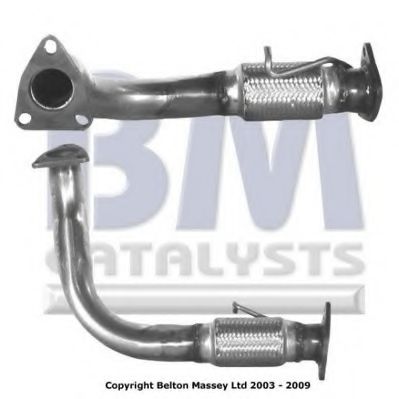 BM70038 BM+CATALYSTS Exhaust System Exhaust Pipe