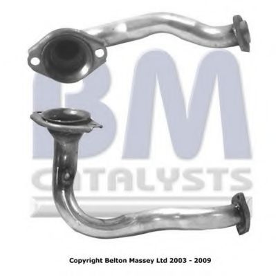 BM70041 BM+CATALYSTS Exhaust System Exhaust Pipe