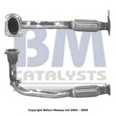 BM70048 BM+CATALYSTS Exhaust System Exhaust Pipe