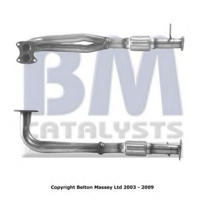 BM70049 BM+CATALYSTS Exhaust System Exhaust Pipe