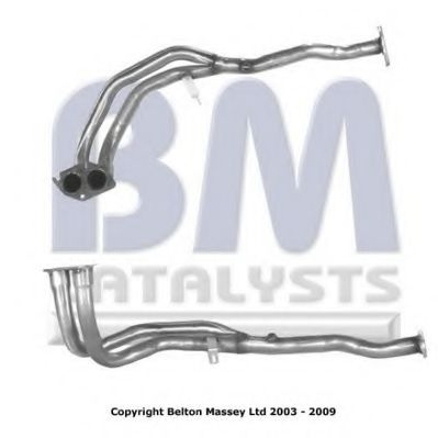 BM70052 BM+CATALYSTS Exhaust System Exhaust Pipe