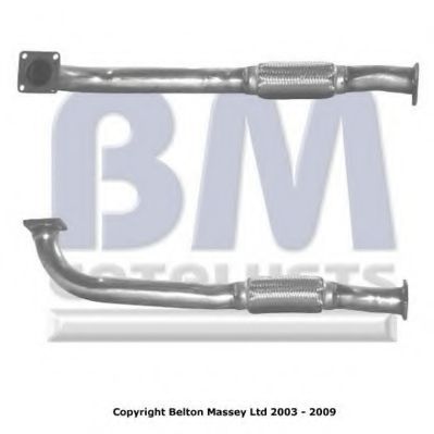 BM70069 BM+CATALYSTS Exhaust System Exhaust Pipe