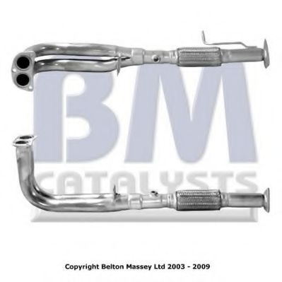 BM70098 BM+CATALYSTS Exhaust Pipe