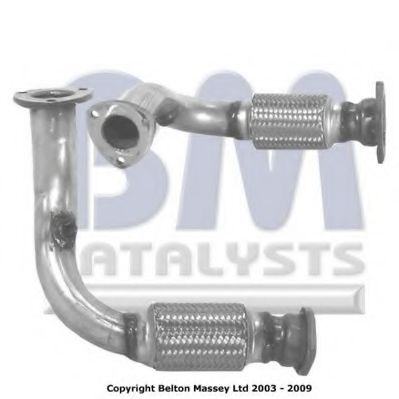 BM70112 BM+CATALYSTS Exhaust System Exhaust Pipe