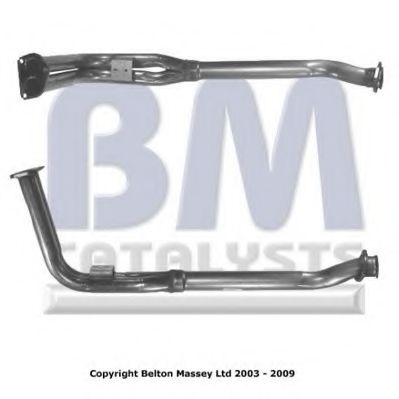 BM70126 BM+CATALYSTS Exhaust Pipe