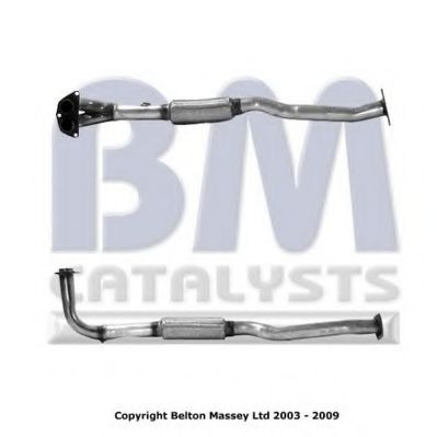 BM70135 BM+CATALYSTS Exhaust System Exhaust Pipe