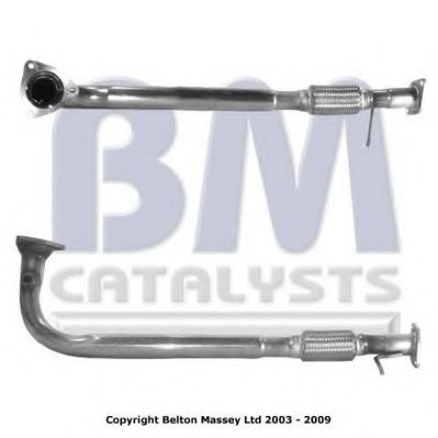 BM70149 BM+CATALYSTS Exhaust System Exhaust Pipe