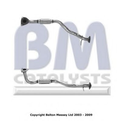BM70165 BM+CATALYSTS Exhaust Pipe