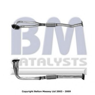 BM70168 BM+CATALYSTS Exhaust System Exhaust Pipe