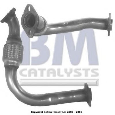 BM70172 BM+CATALYSTS Exhaust System Exhaust Pipe