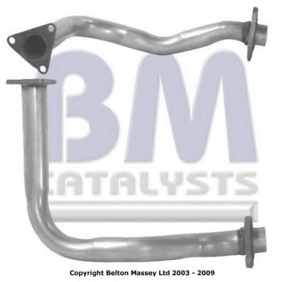 BM70174 BM+CATALYSTS Exhaust System Exhaust Pipe