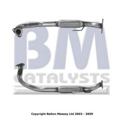 BM70191 BM+CATALYSTS Exhaust System Exhaust Pipe