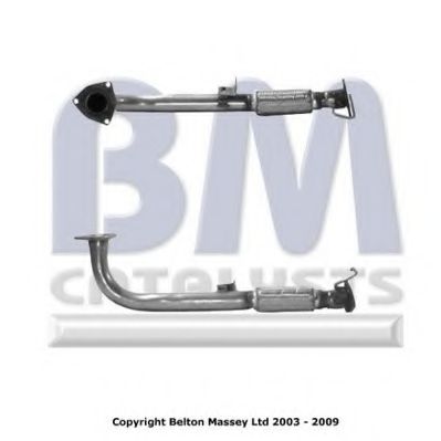 BM70195 BM+CATALYSTS Exhaust System Exhaust Pipe