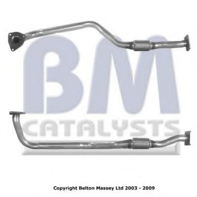 BM70212 BM+CATALYSTS Exhaust System Exhaust Pipe