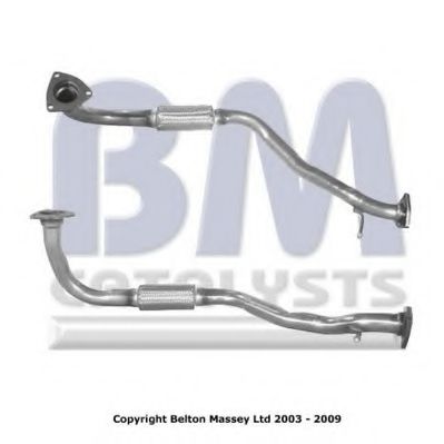 BM70306 BM+CATALYSTS Exhaust Pipe