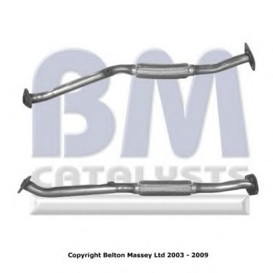 BM70339 BM+CATALYSTS Exhaust Pipe