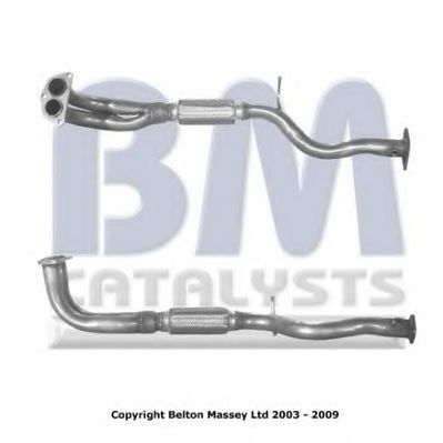 BM70361 BM+CATALYSTS Exhaust Pipe