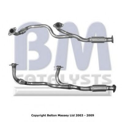 BM70386 BM+CATALYSTS Exhaust Pipe