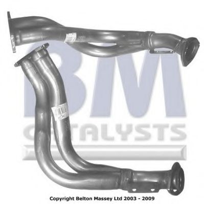 BM70414 BM+CATALYSTS Exhaust System Exhaust Pipe